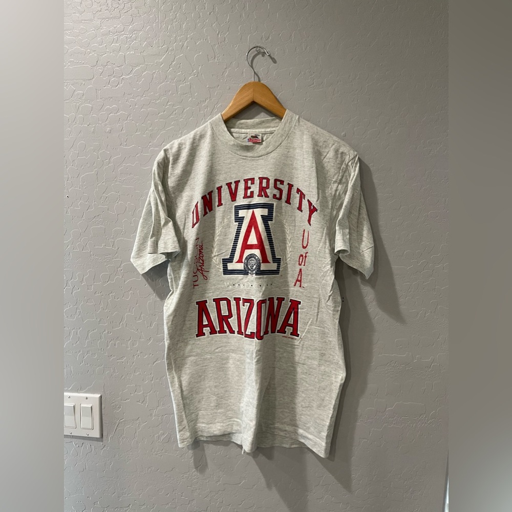 Vintage‎ FOTL Arizona Wildcats Crest SS Shirt Medium